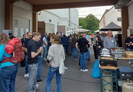 Netzwerken beim Sommerfest 6.0