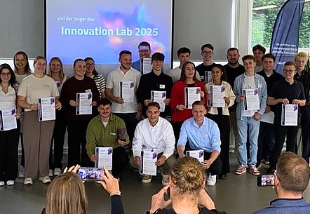 Gewinner-Teams InnoLab Nürtingen