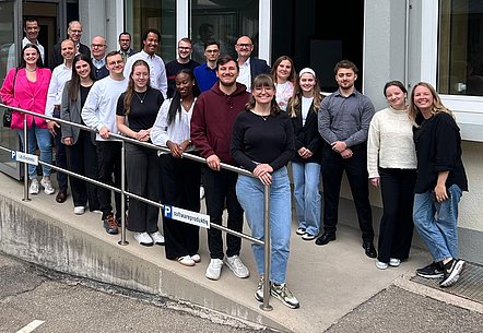 Jurymitglieder und Gewinnerteams St. Georgen