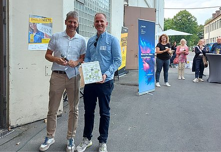 Innovator of the month Dr. Thorsten Alxneit wird geehrt