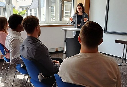 eine weitere Workshop-Szene in St. Georgen