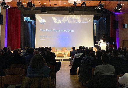 Zero Trust beim Forum IT-Sicherheit 3 in der Stadthalle Pfullendorf